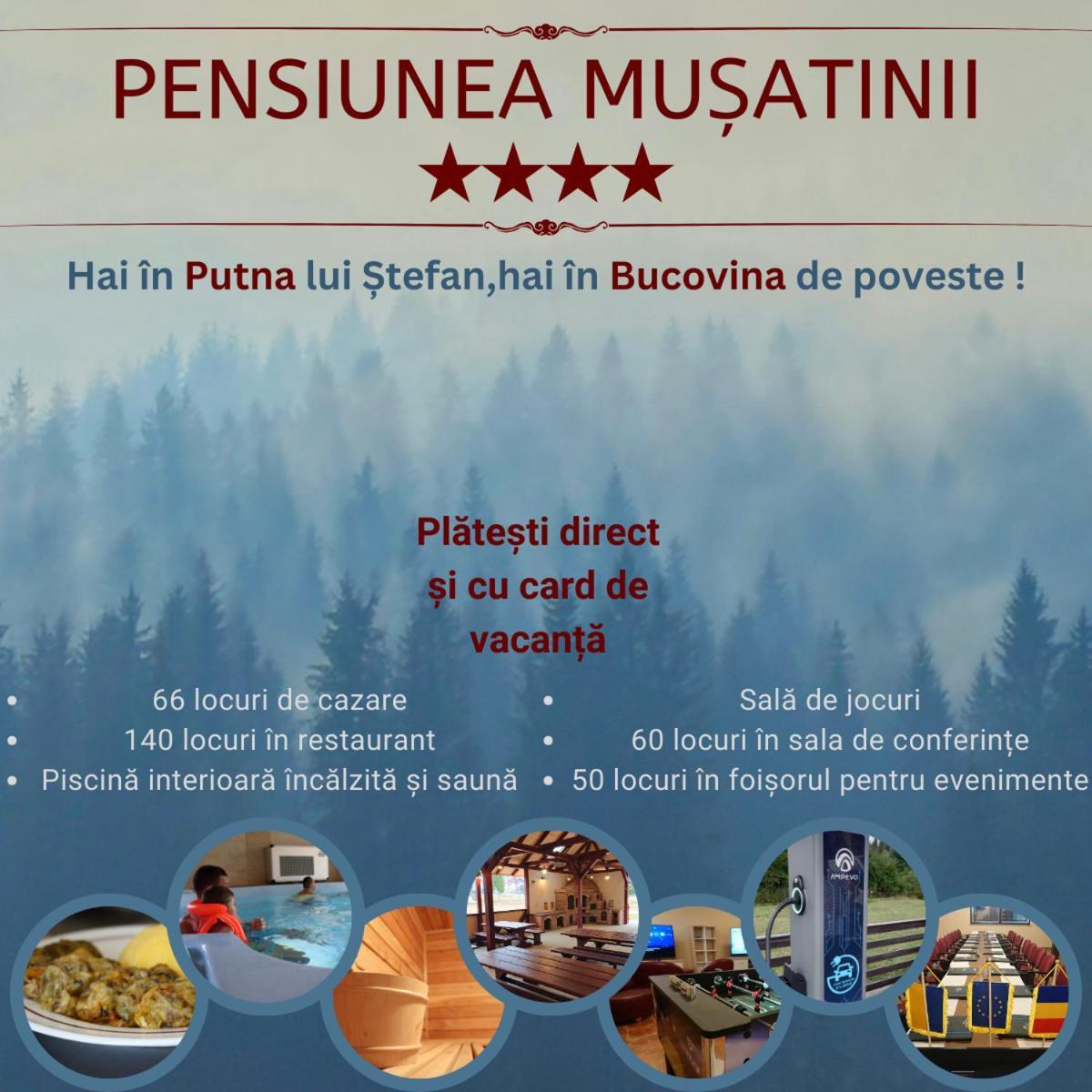 Pensiunea Musatinii Putna (Suceava) Exterior foto