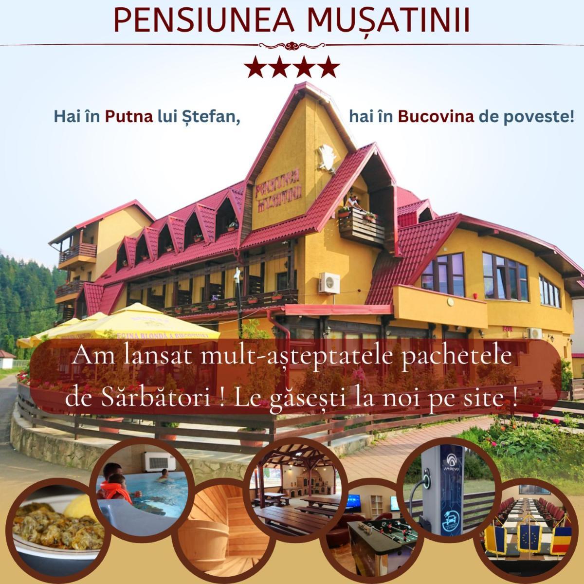 Pensiunea Musatinii Putna (Suceava) Exterior foto
