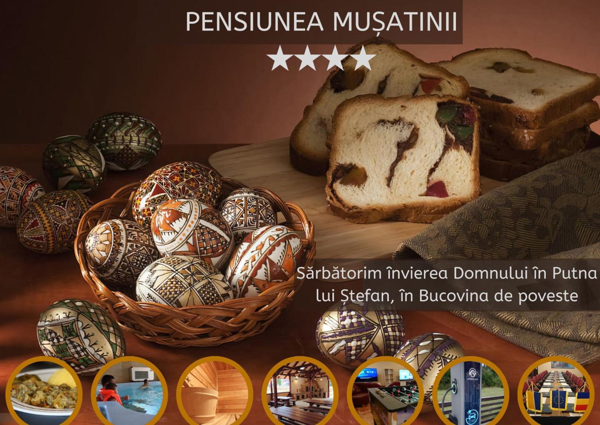 Pensiunea Musatinii Putna (Suceava) Exterior foto